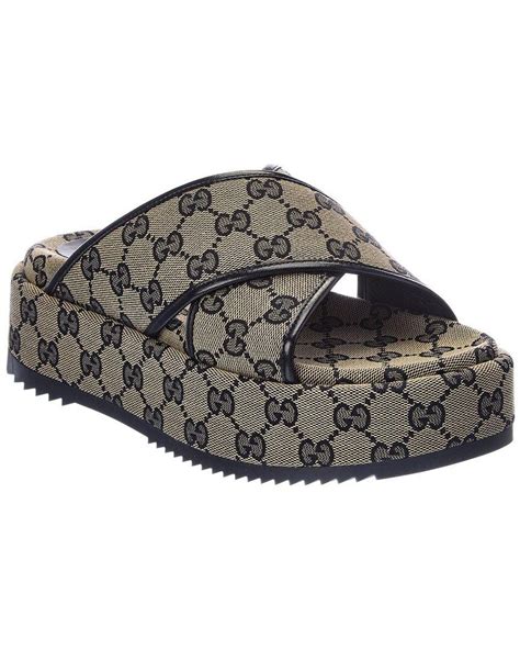 gucci platform sandals.|Gucci platform sandals sale clearance.